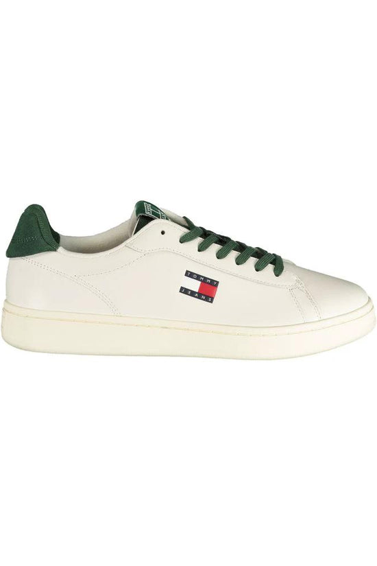 Tommy Hilfiger Bianco Polyurethane Herren-Sneaker by Tommy Hilfiger