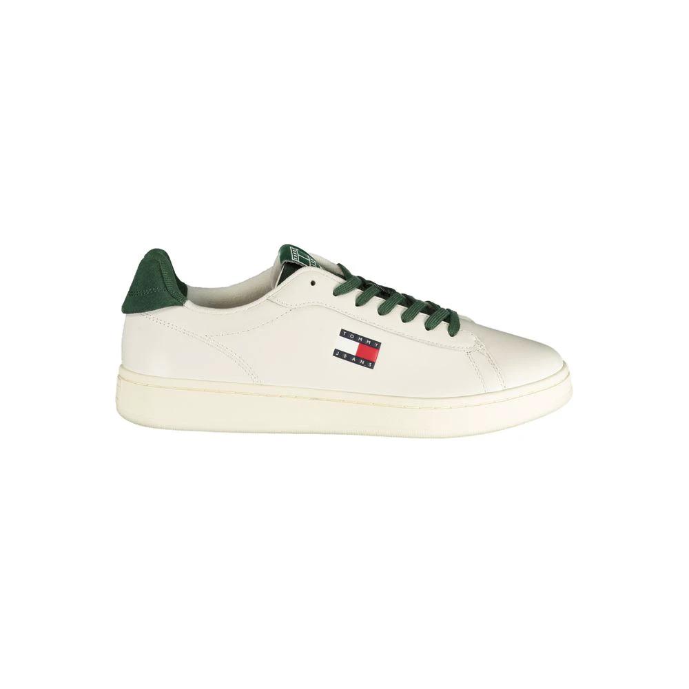 Tommy Hilfiger Bianco Polyurethane Herren-Sneaker by Tommy Hilfiger