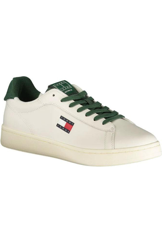 Tommy Hilfiger Bianco Polyurethane Herren-Sneaker by Tommy Hilfiger