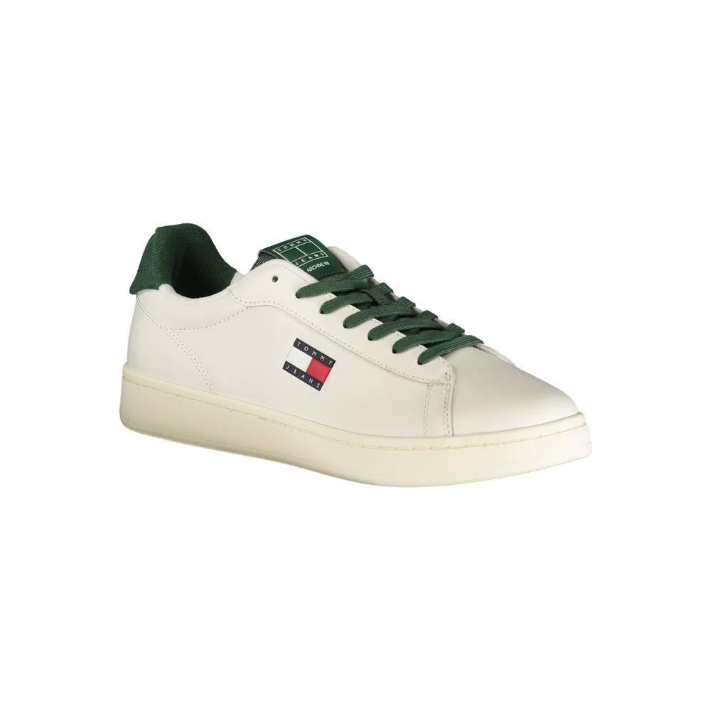 Tommy Hilfiger Bianco Polyurethane Herren-Sneaker by Tommy Hilfiger