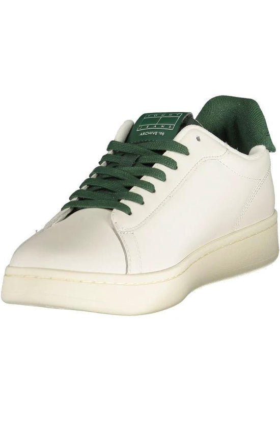 Tommy Hilfiger Bianco Polyurethane Herren-Sneaker by Tommy Hilfiger