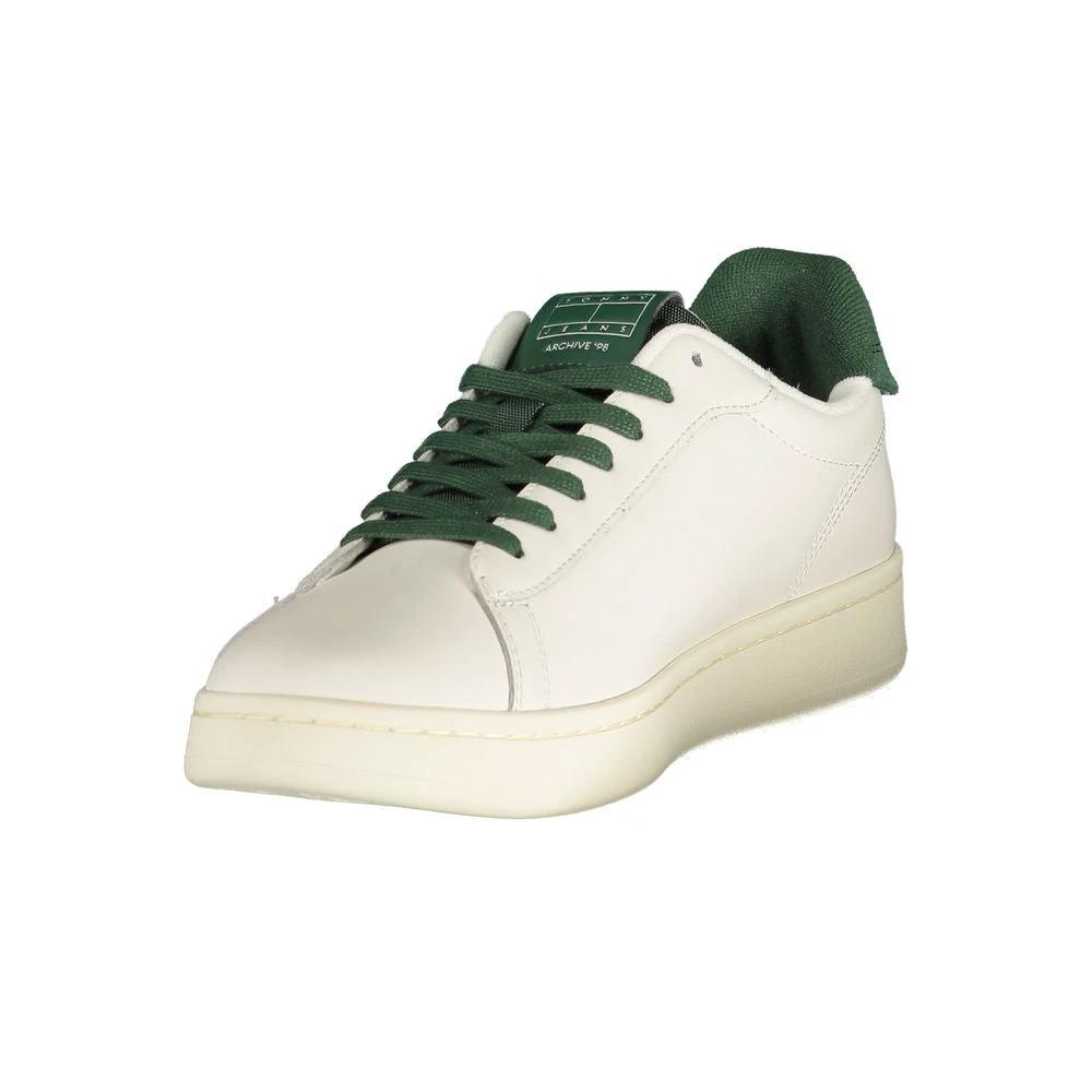 Tommy Hilfiger Bianco Polyurethane Herren-Sneaker by Tommy Hilfiger