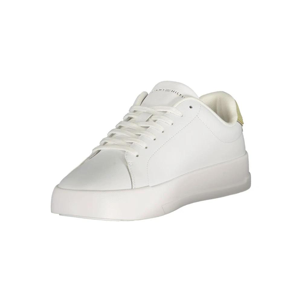 Tommy Hilfiger Bianco Polyurethan-Sneaker für Herren by Tommy Hilfiger