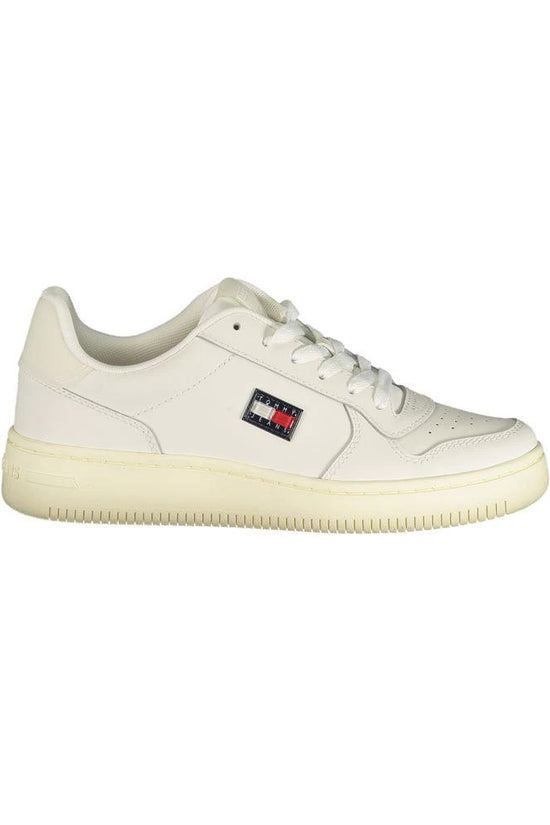 Tommy Hilfiger Bianco Damen-Sneaker aus Polyurethan by Tommy Hilfiger