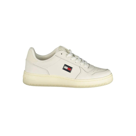 Tommy Hilfiger Bianco Damen-Sneaker aus Polyurethan by Tommy Hilfiger