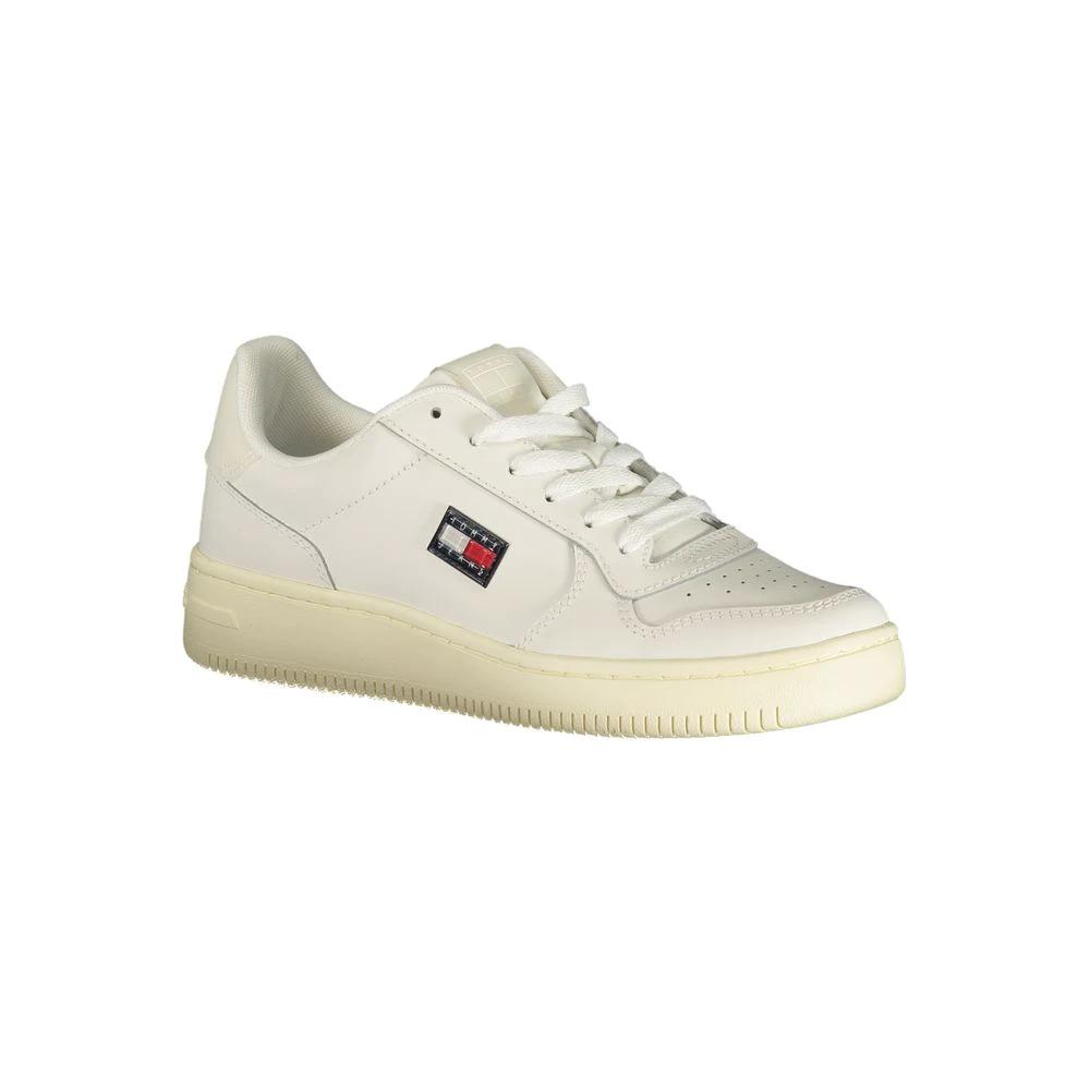 Tommy Hilfiger Bianco Damen-Sneaker aus Polyurethan by Tommy Hilfiger