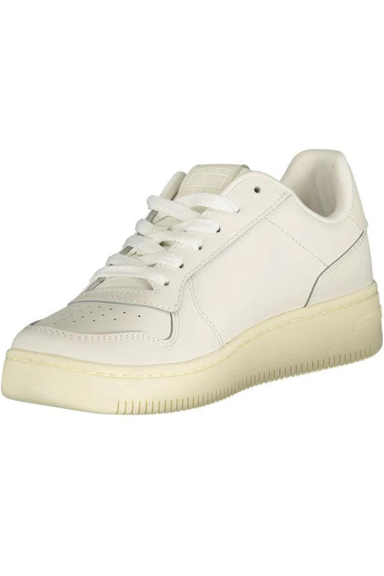 Tommy Hilfiger Bianco Damen-Sneaker aus Polyurethan by Tommy Hilfiger