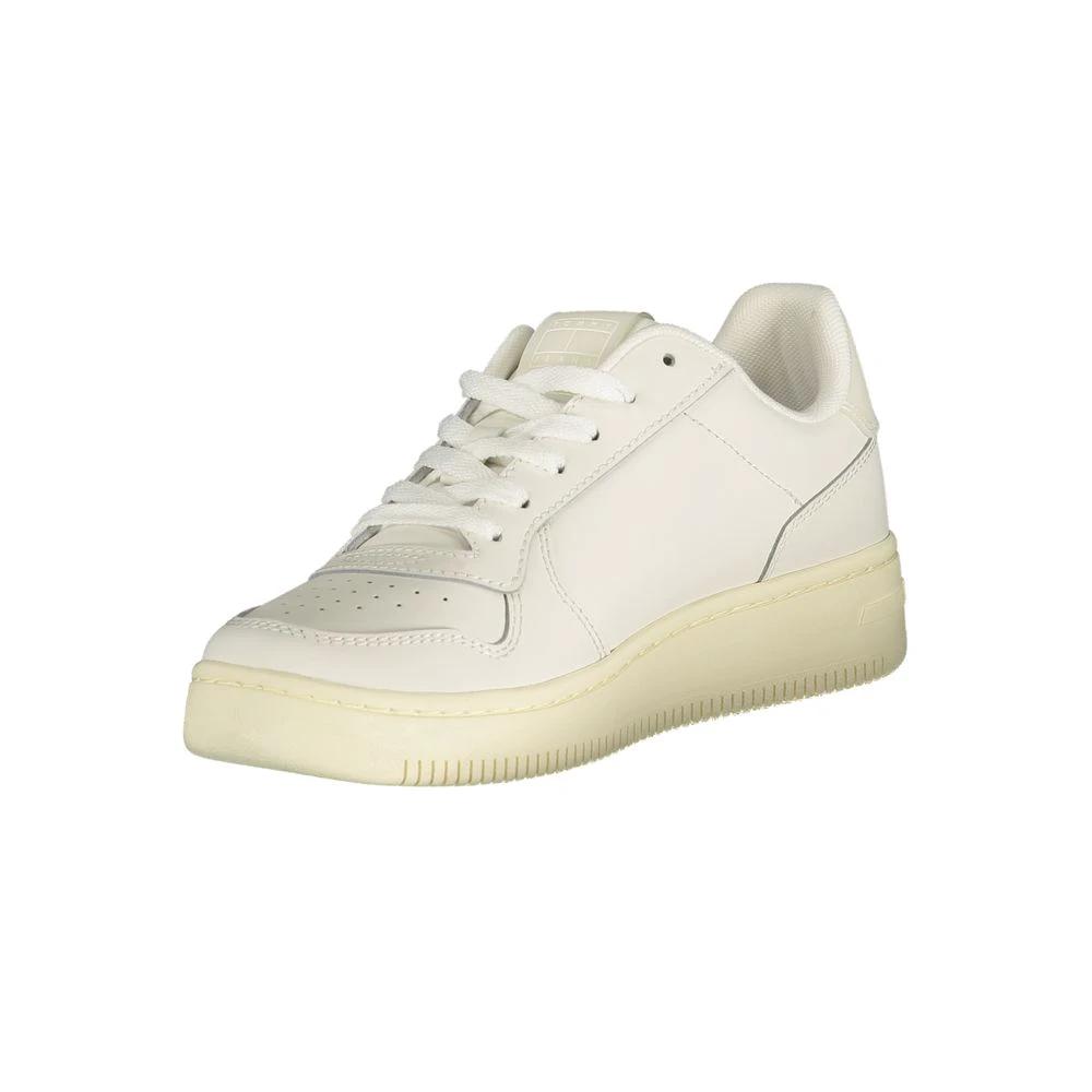 Tommy Hilfiger Bianco Damen-Sneaker aus Polyurethan by Tommy Hilfiger
