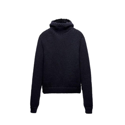 Prada Blauer Wollpullover by Prada