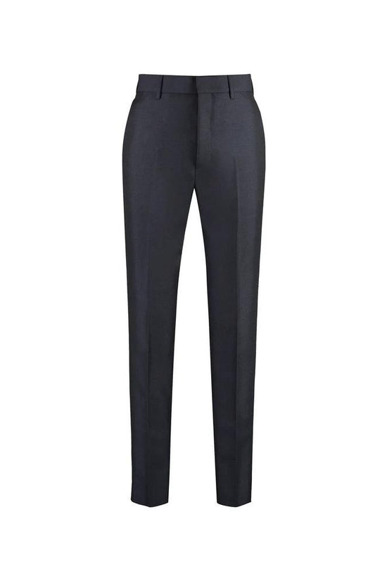 Prada Blaue Mohair-Anzughose by Prada
