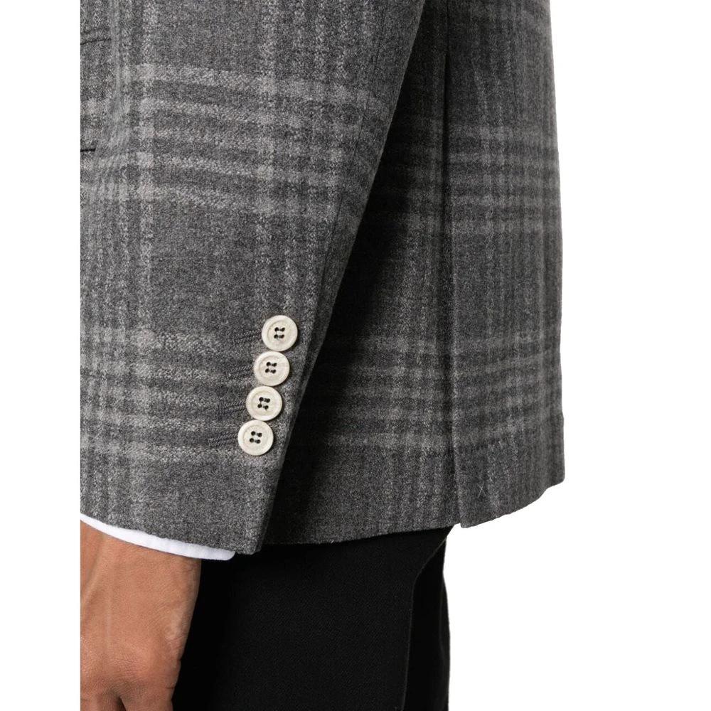 Brunello Cucinelli Grauer Kaschmir-Blazer by Brunello Cucinelli