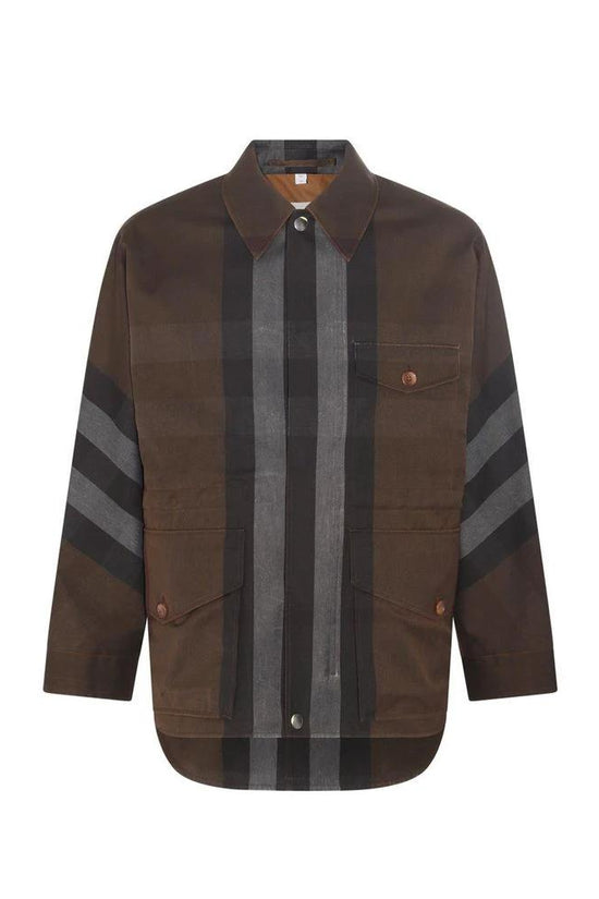 Burberry Brauner Baumwollparka by Burberry