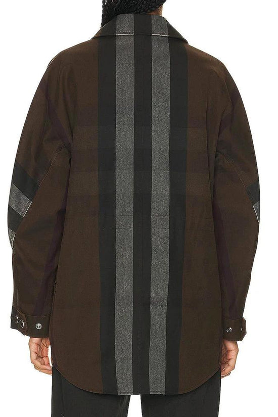 Burberry Brauner Baumwollparka by Burberry