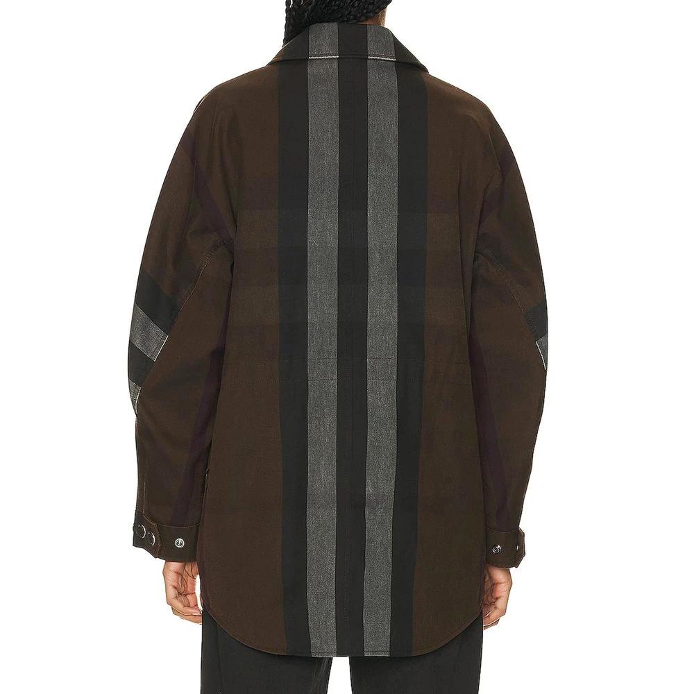 Burberry Brauner Baumwollparka by Burberry