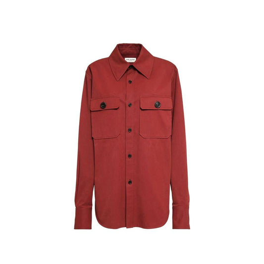 Saint Laurent Mehrfarbiges Baumwollhemd by Saint Laurent