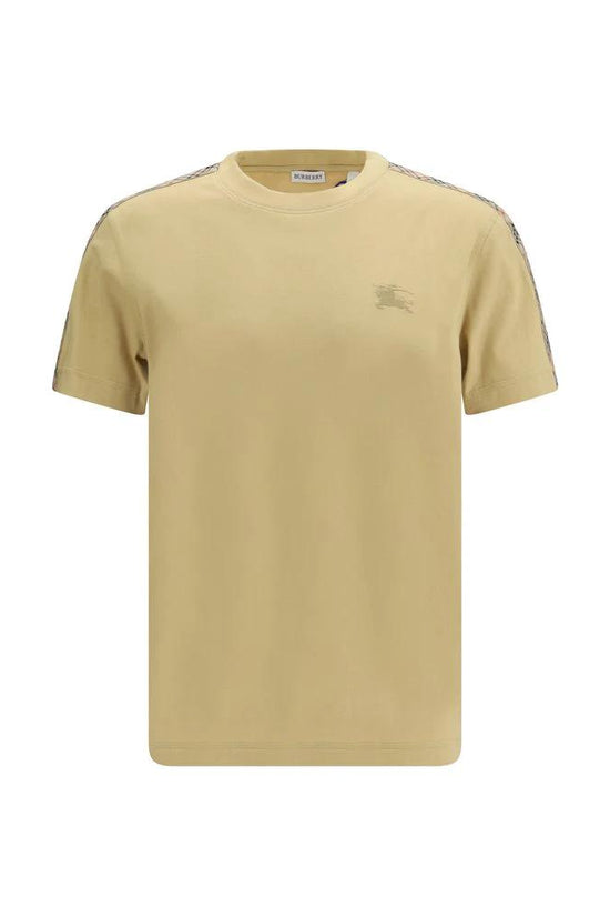 Burberry Beige Cotton T-Shirt by Burberry