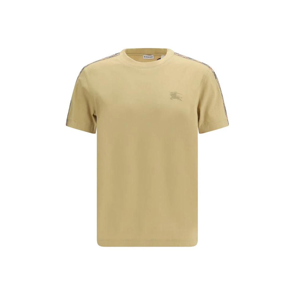 Burberry Beige Cotton T-Shirt by Burberry