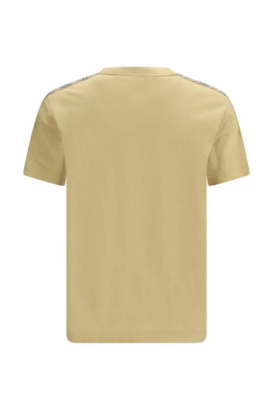 Burberry Beige Cotton T-Shirt by Burberry