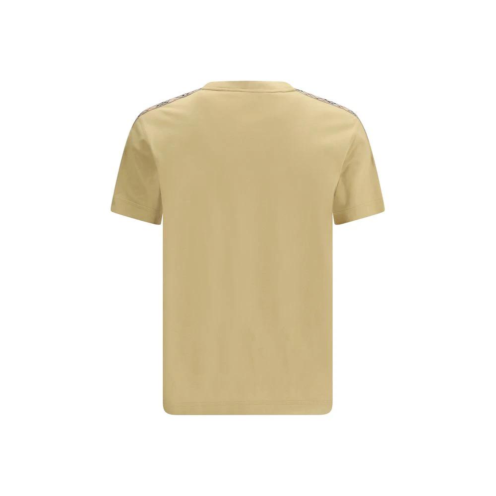 Burberry Beige Cotton T-Shirt by Burberry