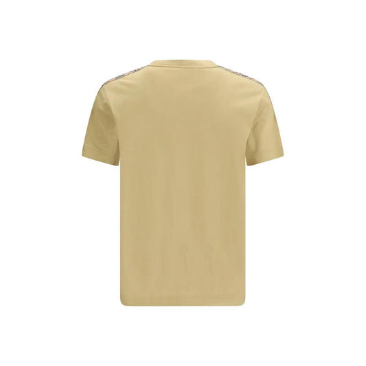 Burberry Beige Cotton T-Shirt by Burberry