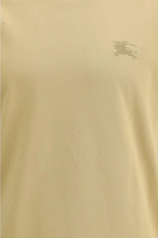 Burberry Beige Cotton T-Shirt by Burberry