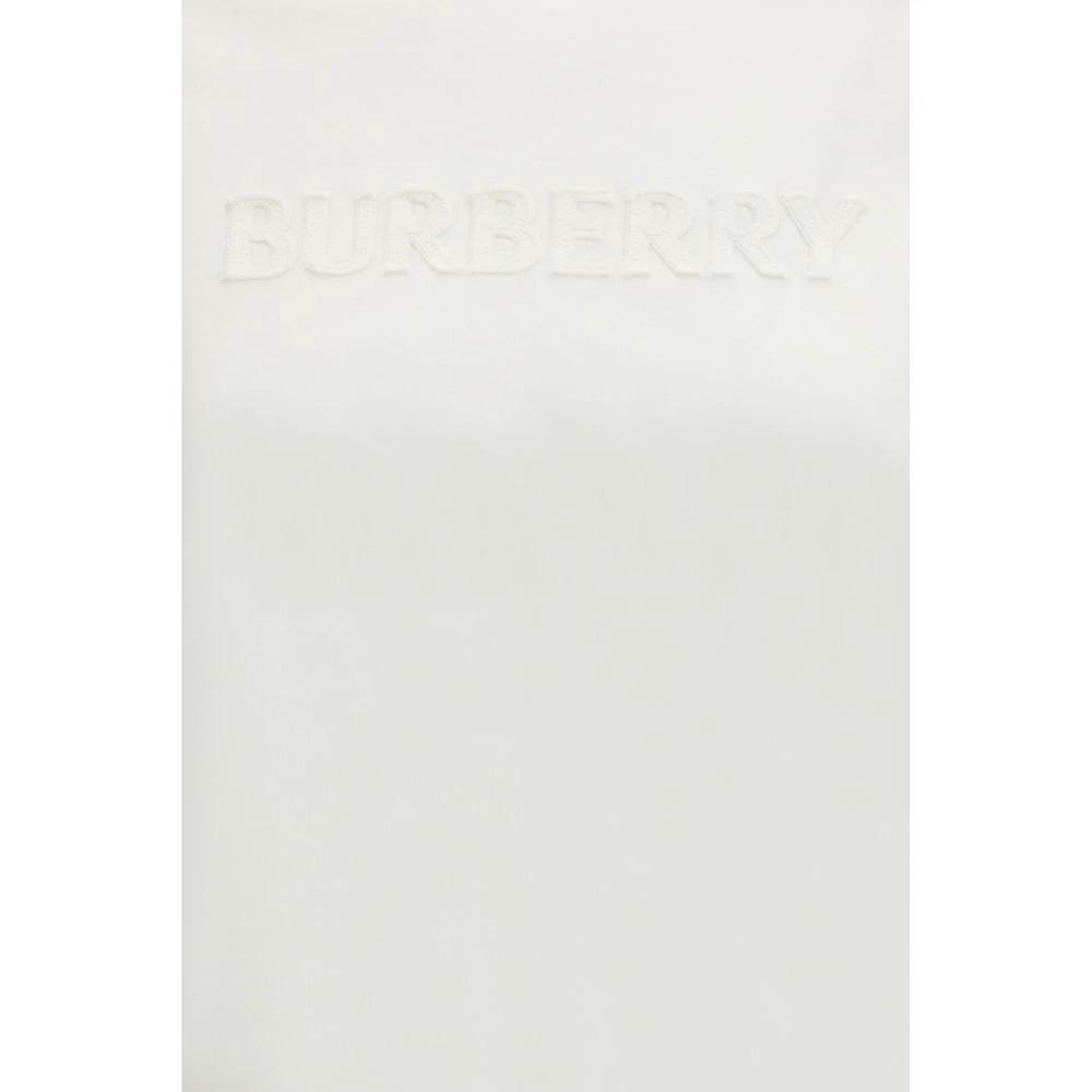 Burberry Weiße Baumwoll-Sportbekleidung by Burberry