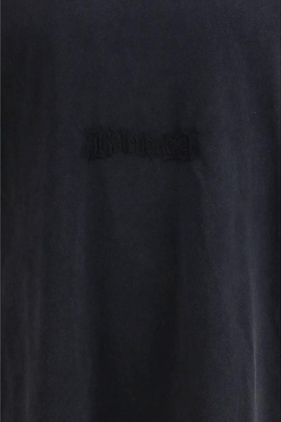 Balenciaga Schwarzes Baumwoll-T-Shirt by Balenciaga