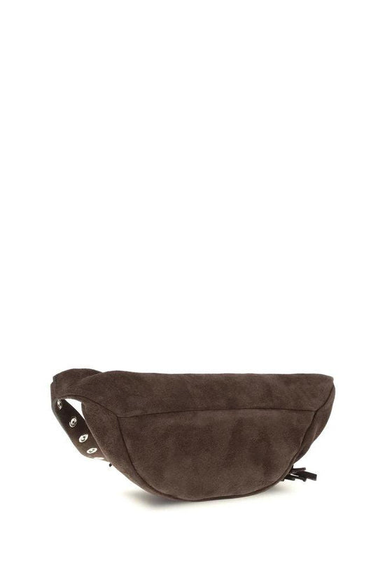 Valentino Garavani Braune Kalbsleder Bos Taurus Schultertasche by Valentino Garavani