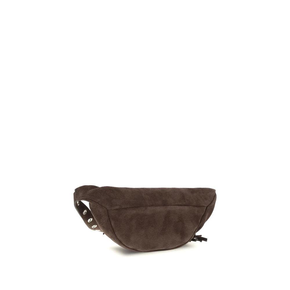 Valentino Garavani Braune Kalbsleder Bos Taurus Schultertasche by Valentino Garavani