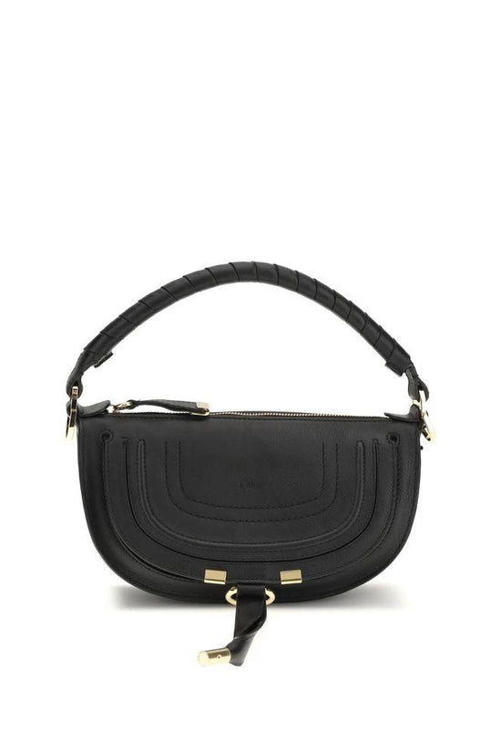Chloé Schwarze Kalbsleder Bos Taurus Schultertasche by Chloé