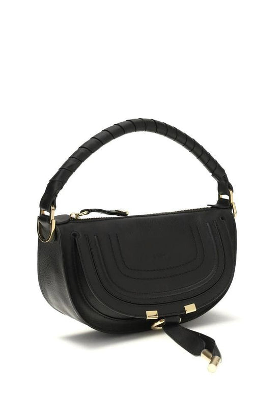 Chloé Schwarze Kalbsleder Bos Taurus Schultertasche by Chloé