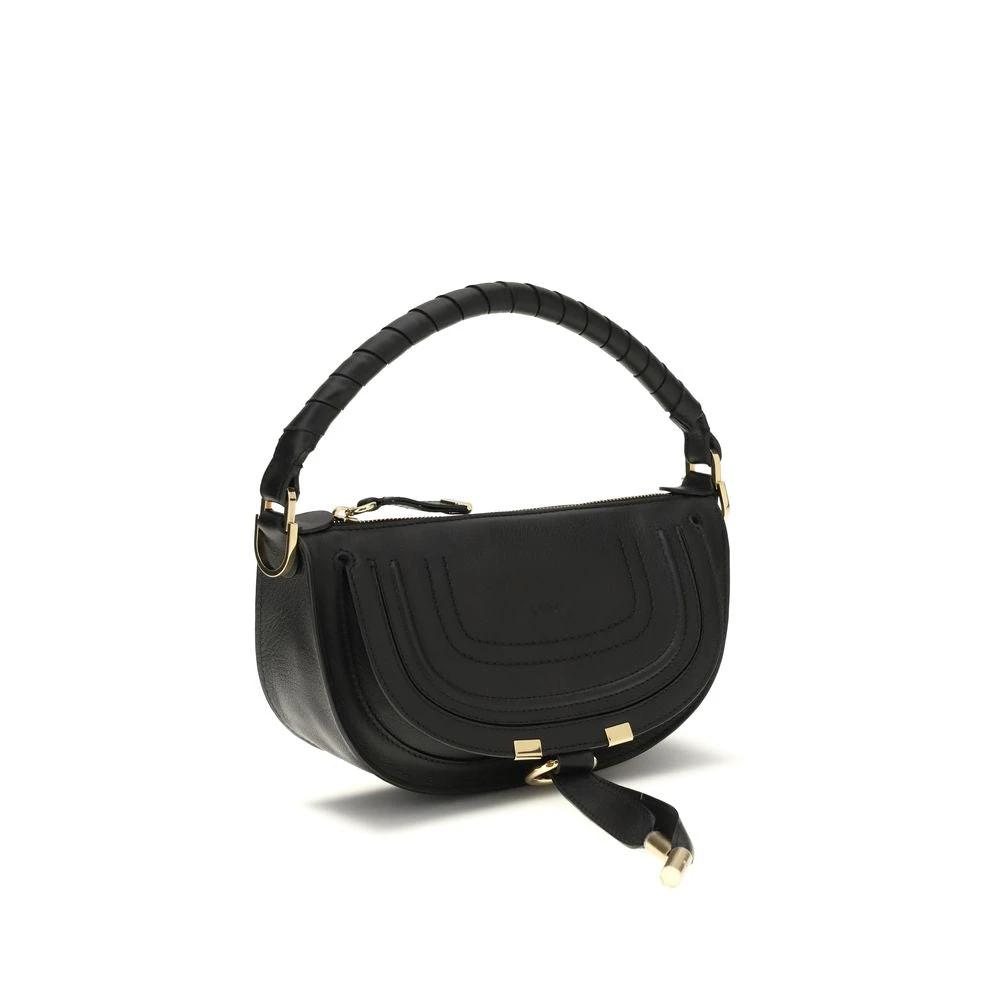 Chloé Schwarze Kalbsleder Bos Taurus Schultertasche by Chloé