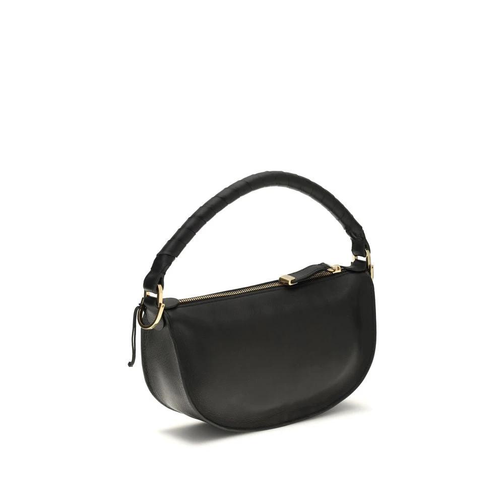 Chloé Schwarze Kalbsleder Bos Taurus Schultertasche by Chloé