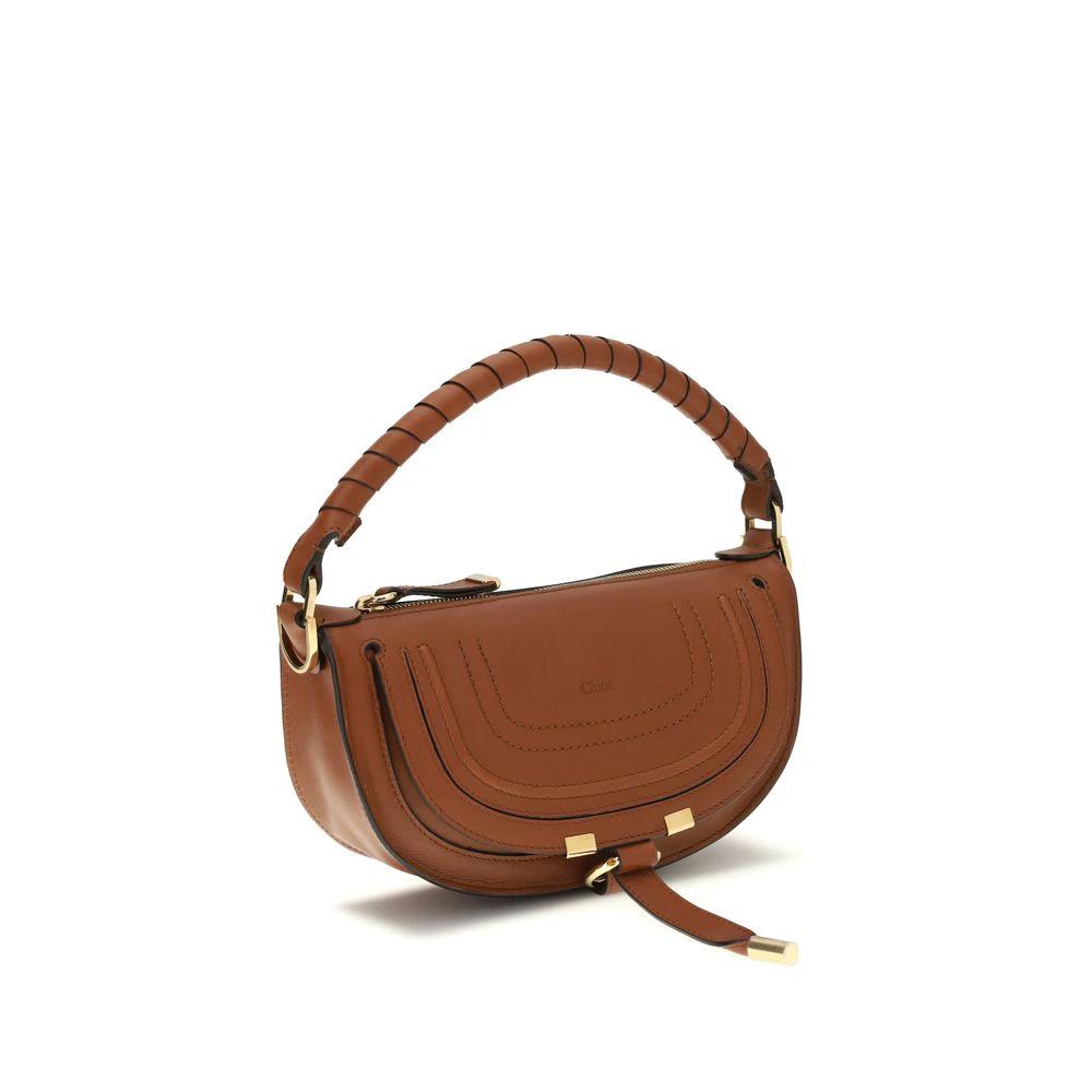 Chloé Braune Kalbsleder Bos Taurus Schultertasche by Chloé