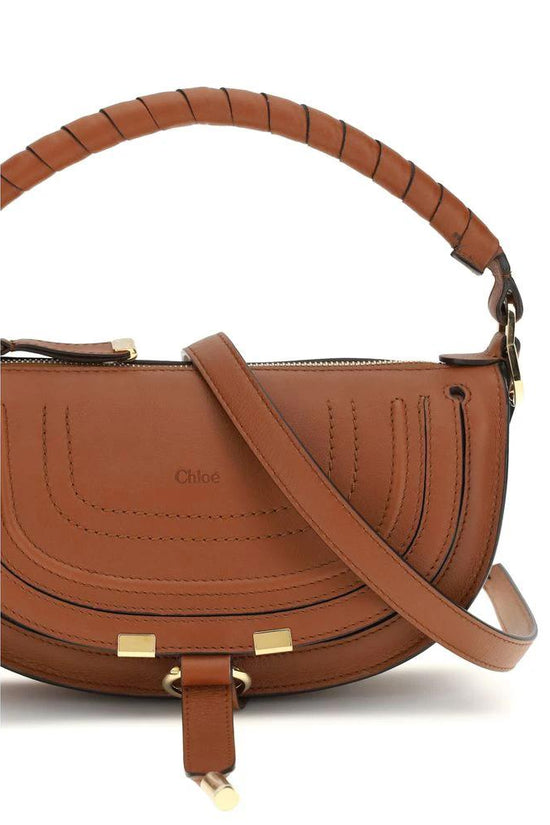 Chloé Braune Kalbsleder Bos Taurus Schultertasche by Chloé