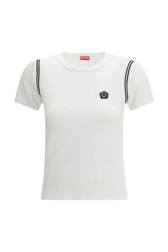 Kenzo Weißes Baumwoll-T-Shirt by Kenzo