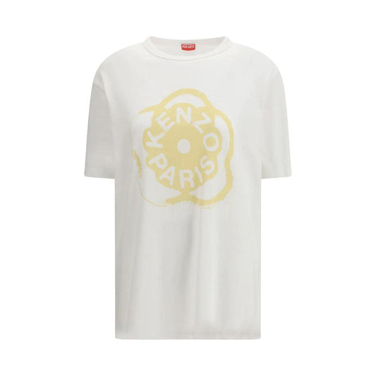 Kenzo Weißes Baumwoll-T-Shirt by Kenzo
