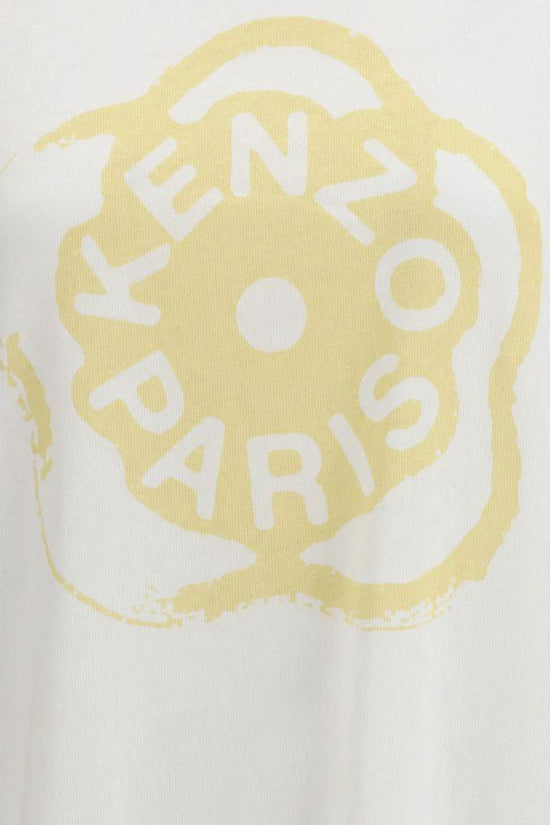 Kenzo Weißes Baumwoll-T-Shirt by Kenzo