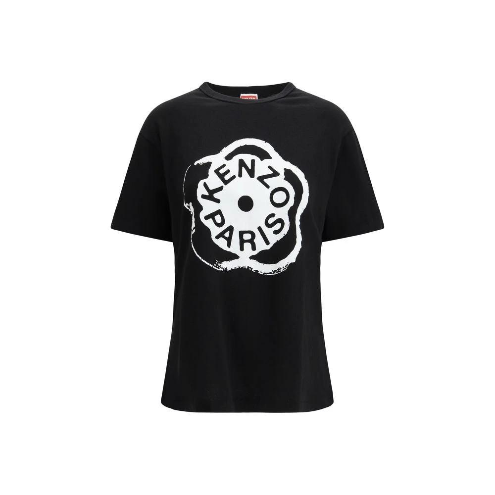 Kenzo Schwarzes Baumwoll-T-Shirt by Kenzo