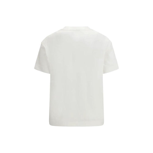 Brunello Cucinelli Weißes Baumwoll-T-Shirt by Brunello Cucinelli