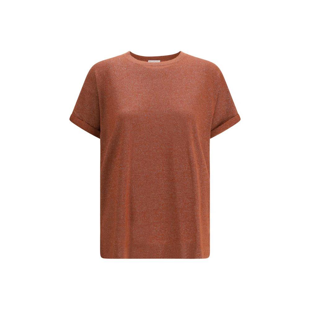 Brunello Cucinelli Cucinelli Mehrfarbiges Langarm-T-Shirt aus Nylon by Brunello Cucinelli Cucinelli