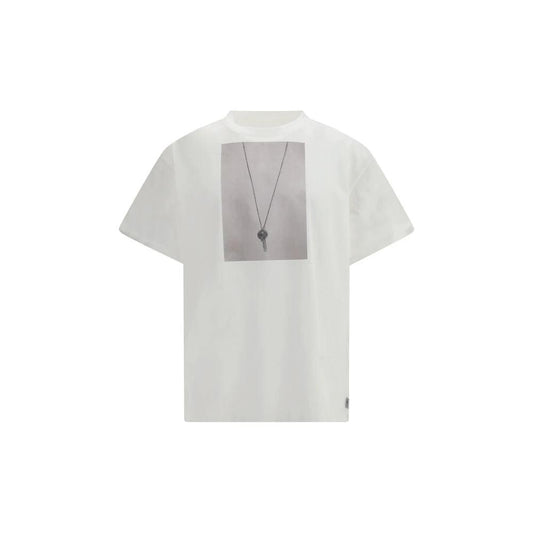 MM6 Weißes Baumwoll-T-Shirt by MM6