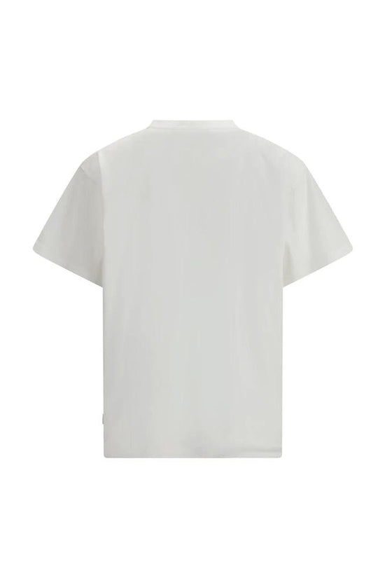 MM6 Weißes Baumwoll-T-Shirt by MM6