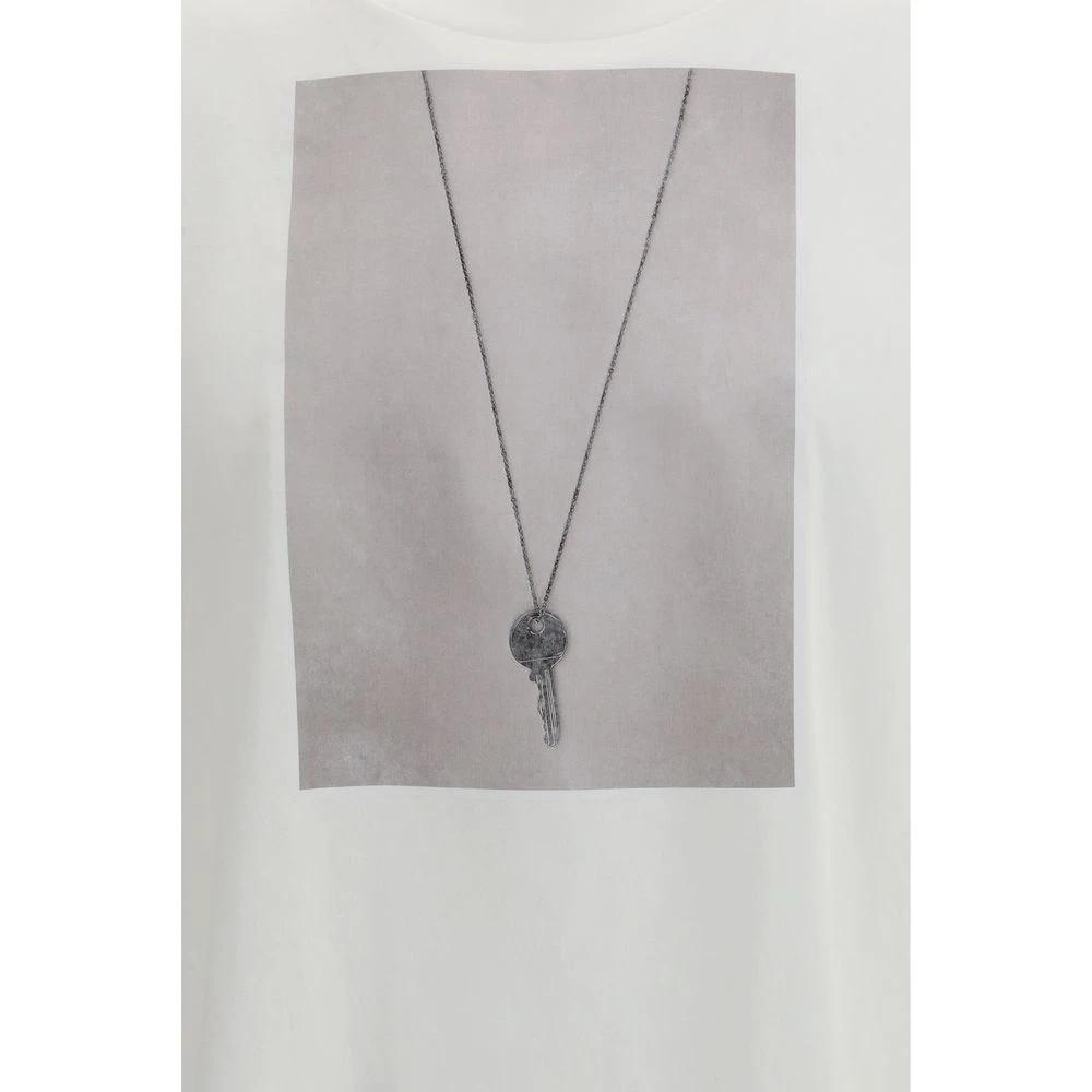 MM6 Weißes Baumwoll-T-Shirt by MM6