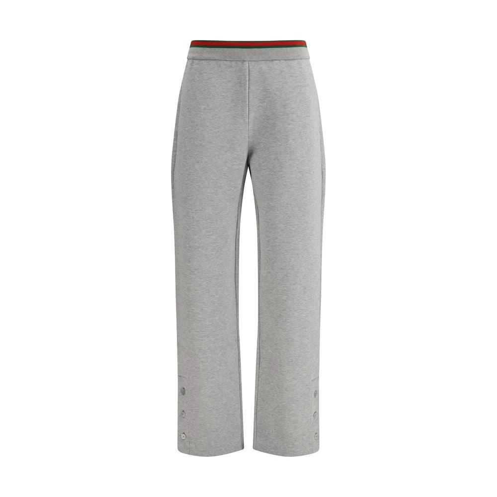 Gucci Graue Baumwoll-Freizeithose by Gucci