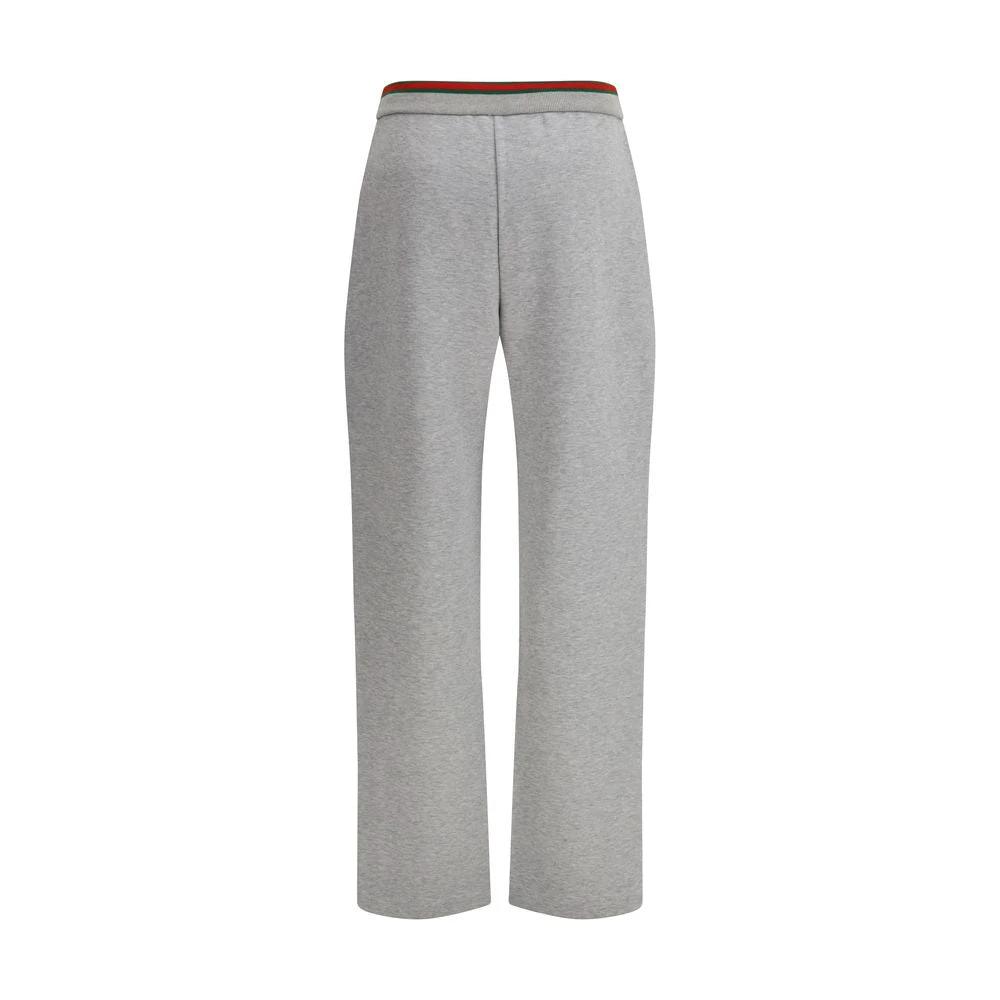 Gucci Graue Baumwoll-Freizeithose by Gucci