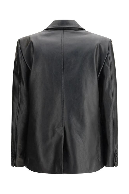Balenciaga Schwarze Lederjacke by Balenciaga