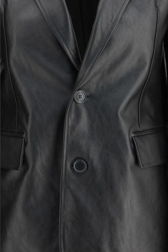 Balenciaga Schwarze Lederjacke by Balenciaga