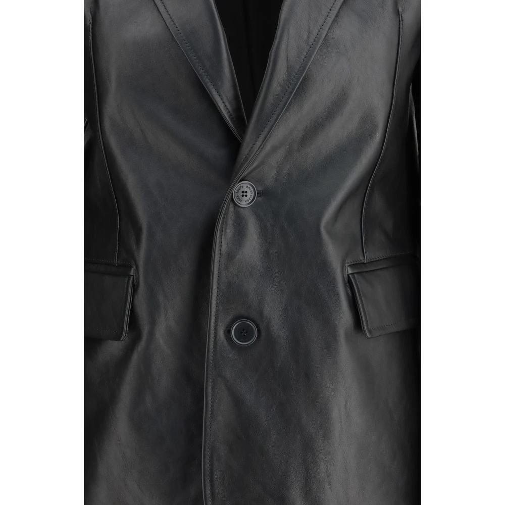 Balenciaga Schwarze Lederjacke by Balenciaga