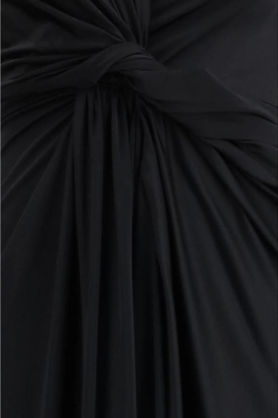 Balenciaga Schwarzes Polyamid-Casual-Kleid by Balenciaga